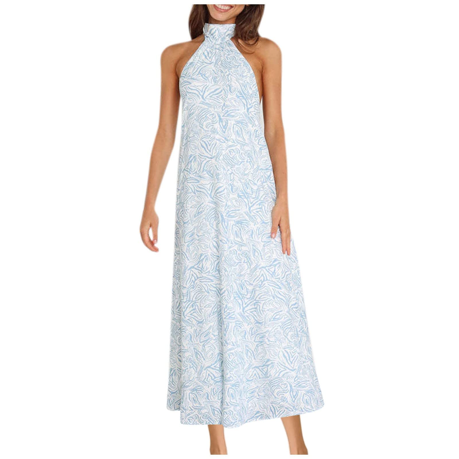 HHmei Plus Size Summer Wrap Dress - Floral Casual Sun Dress for Women | Perfect for Beach Outings, Picnics & Summer Parties