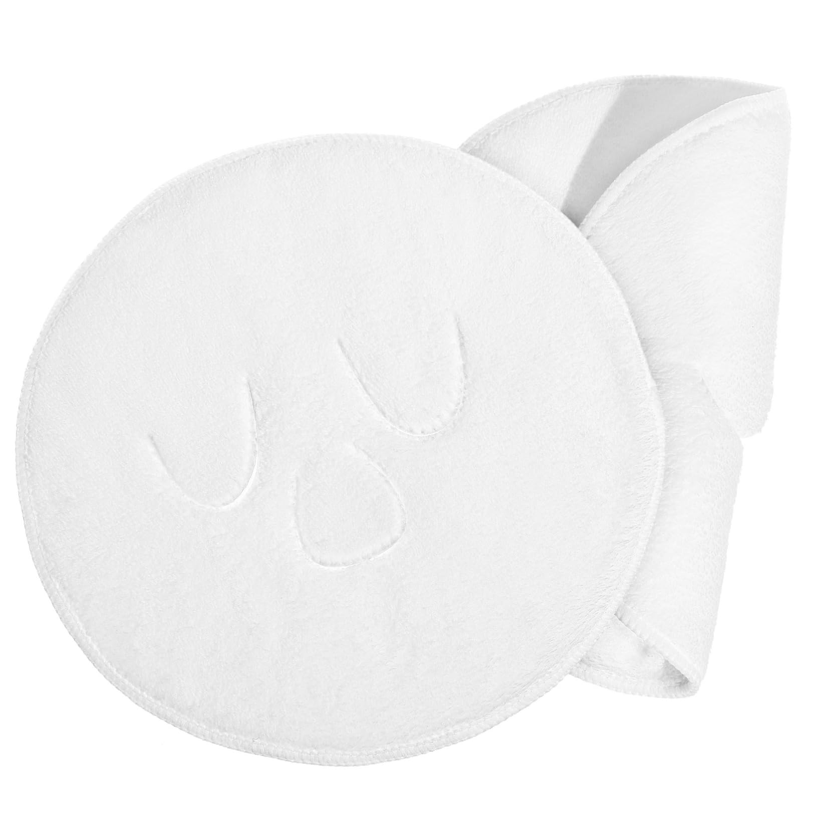 2Pcs Thickened Coral Fleece Face Towels for Hot & Cold Compress - Ultra Soft Facial Care Towels for Spa, Skincare & Personal Treatment - Perfect for Relaxation, Puffiness Relief & Beauty Routine