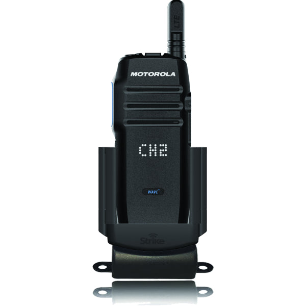 Motorola WAVE TLK 100 Two-Way Radio Single Bay Desktop Charger - Fast Charging for Walkie Talkies - Perfect for Business, Construction & Outdoor Adventures