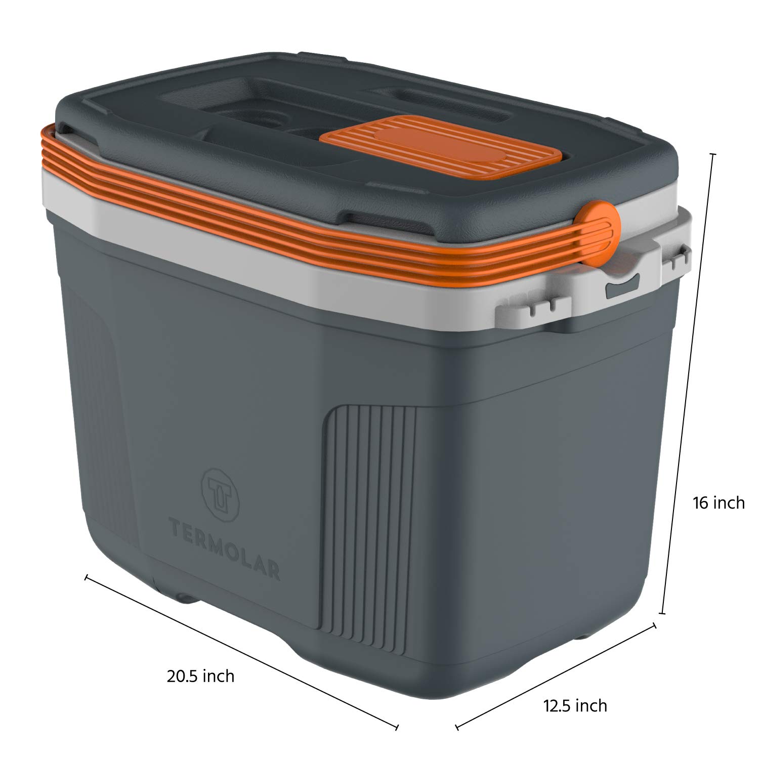 32L Insulated Thermal Box - Portable Cooler for Camping, Picnics & Outdoor Adventures (Ref 3502) - Keep Food & Drinks Cold for Hours