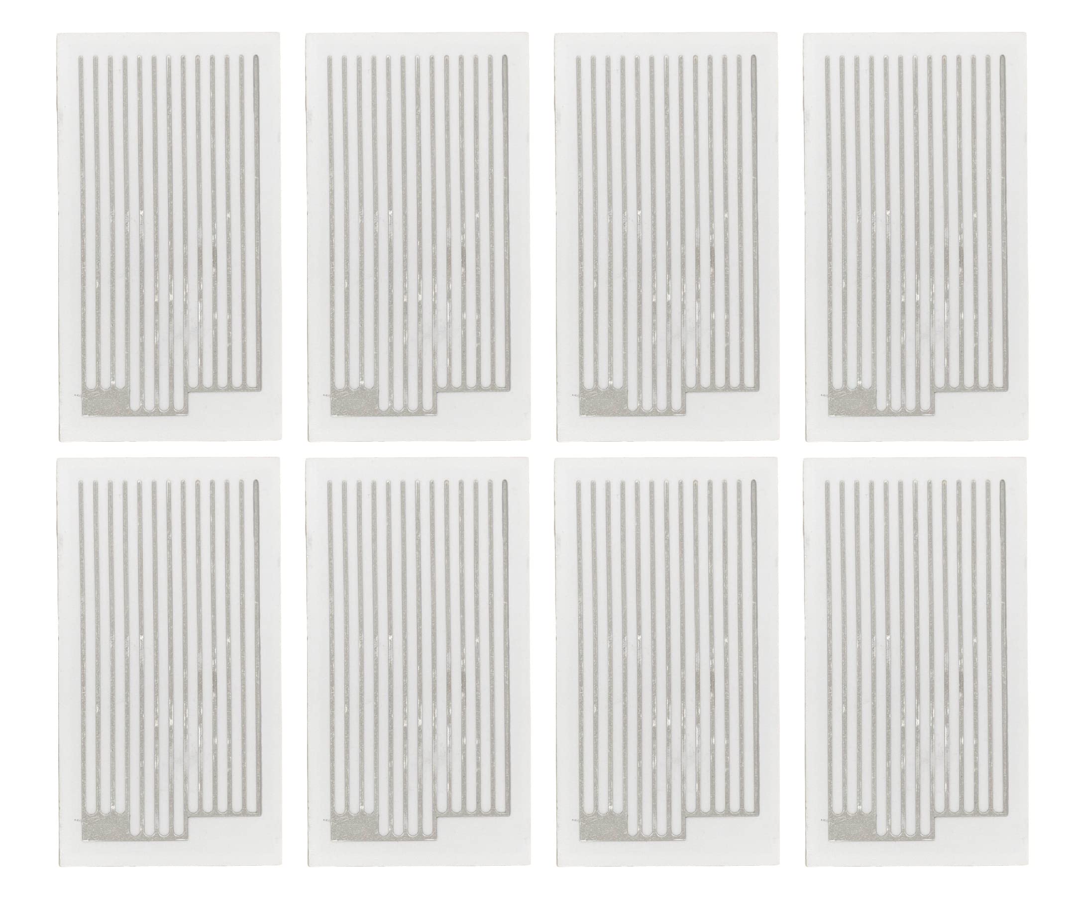 Nispira Ceramic Ozone Plates Replacement (8 Pack) - Compatible with Airthereal MA5000 Ozone Generator - Durable & Efficient Air Purification for Home, Spa, and Commercial Use