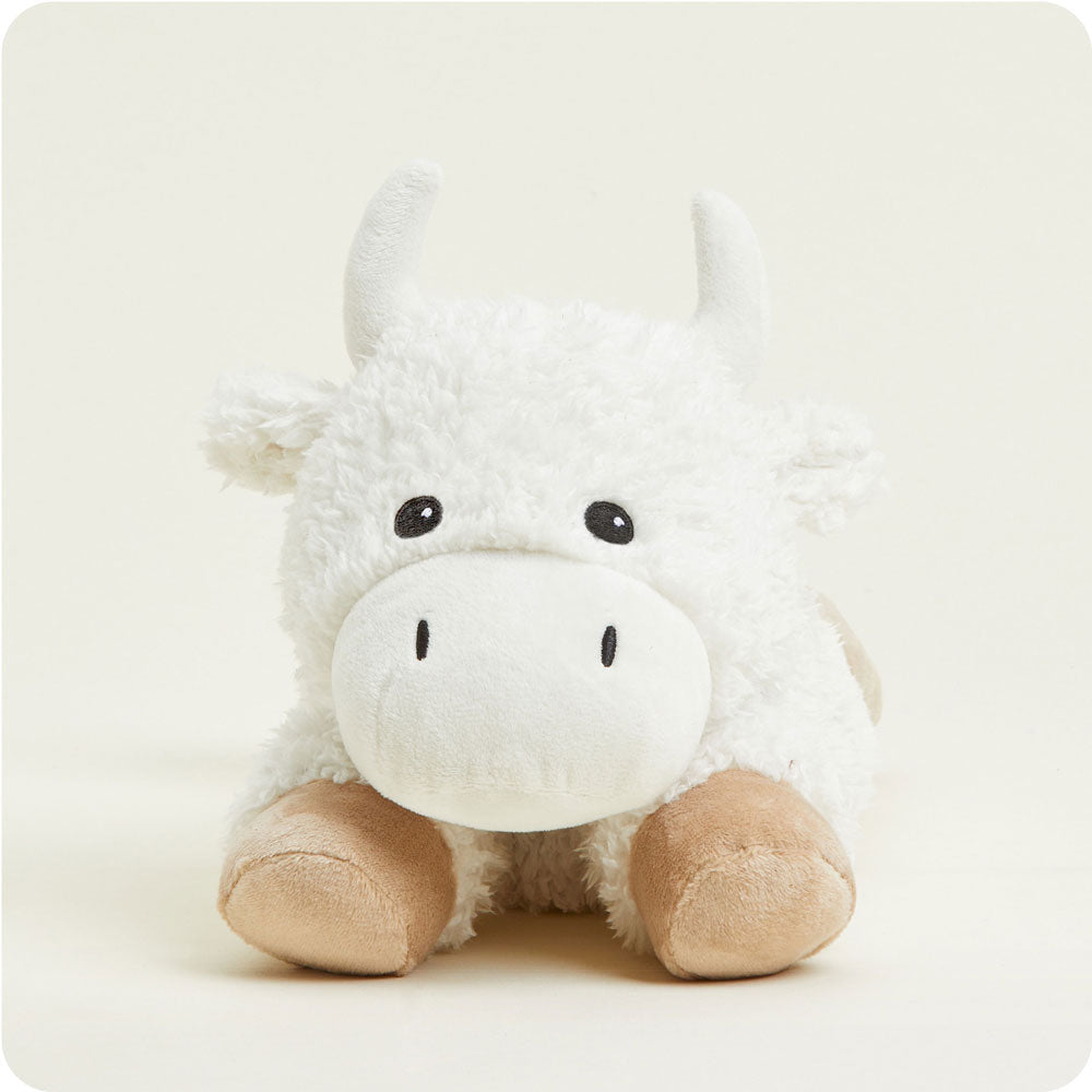 Original Buffalo Warmies Plush Stuffed Animal - Microwaveable Heating Pad for Kids & Adults - Perfect for Relaxation, Stress Relief & Comfort at Home or Travel