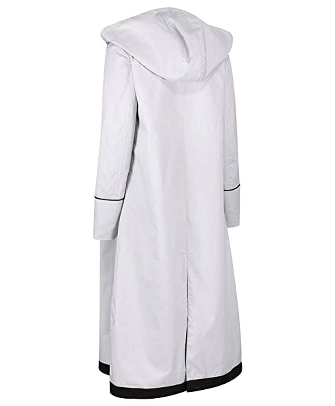ABz Leathers Women's Long Coat - Slim Fit Whitish Grey Trench Coat | Winter Warm Wool Blend Outerwear | Perfect for Office, Dating & Formal Occasions
