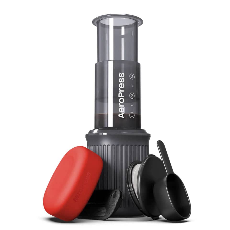 AeroPress Go Portable Travel Coffee Maker - Compact & Lightweight Espresso Machine for Camping, Hiking & On-the-Go Brewing