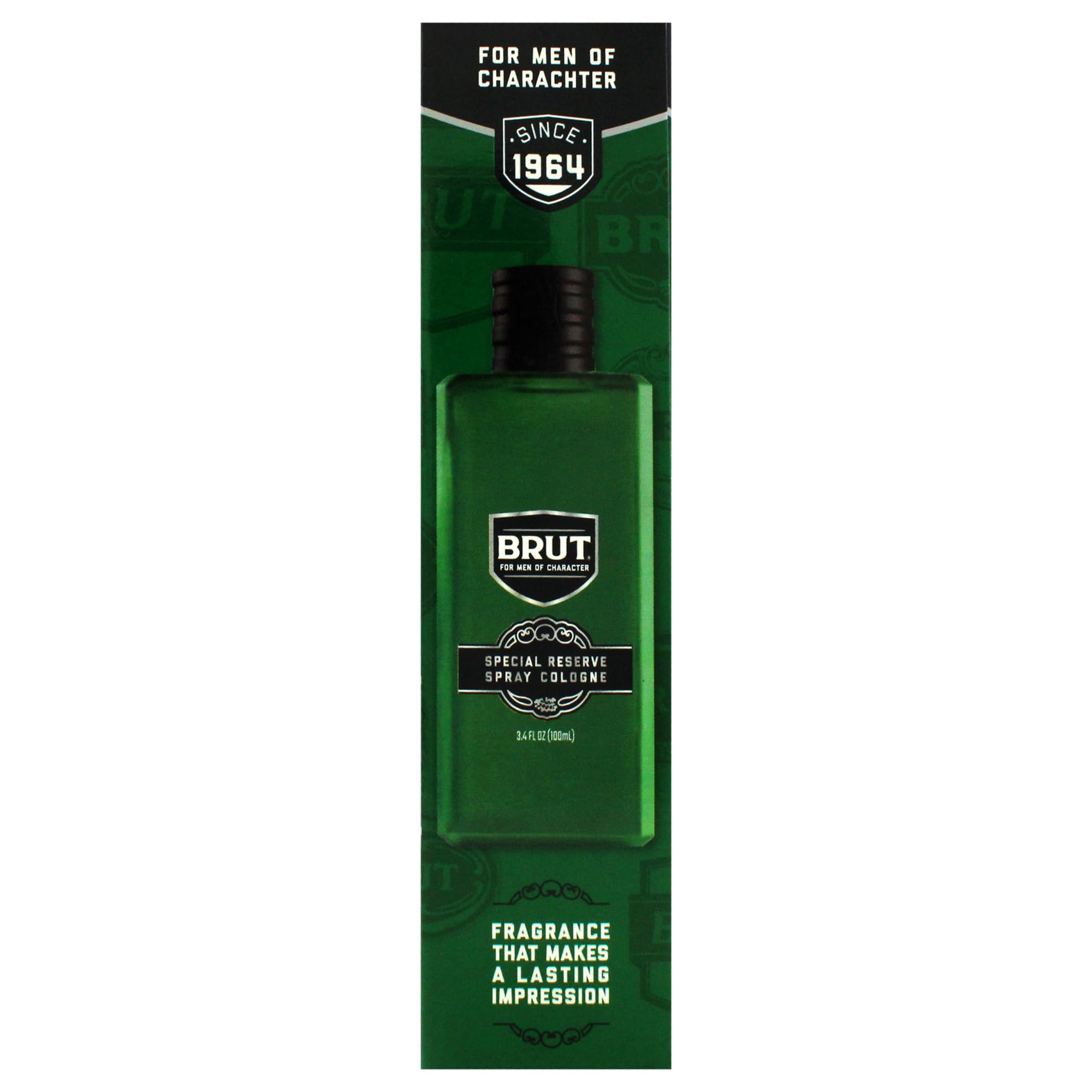 Brut Special Reserve Cologne for Men - 3.4 oz Eau de Toilette Spray | Long-Lasting Fragrance for Day & Night Wear, Work & Special Occasions