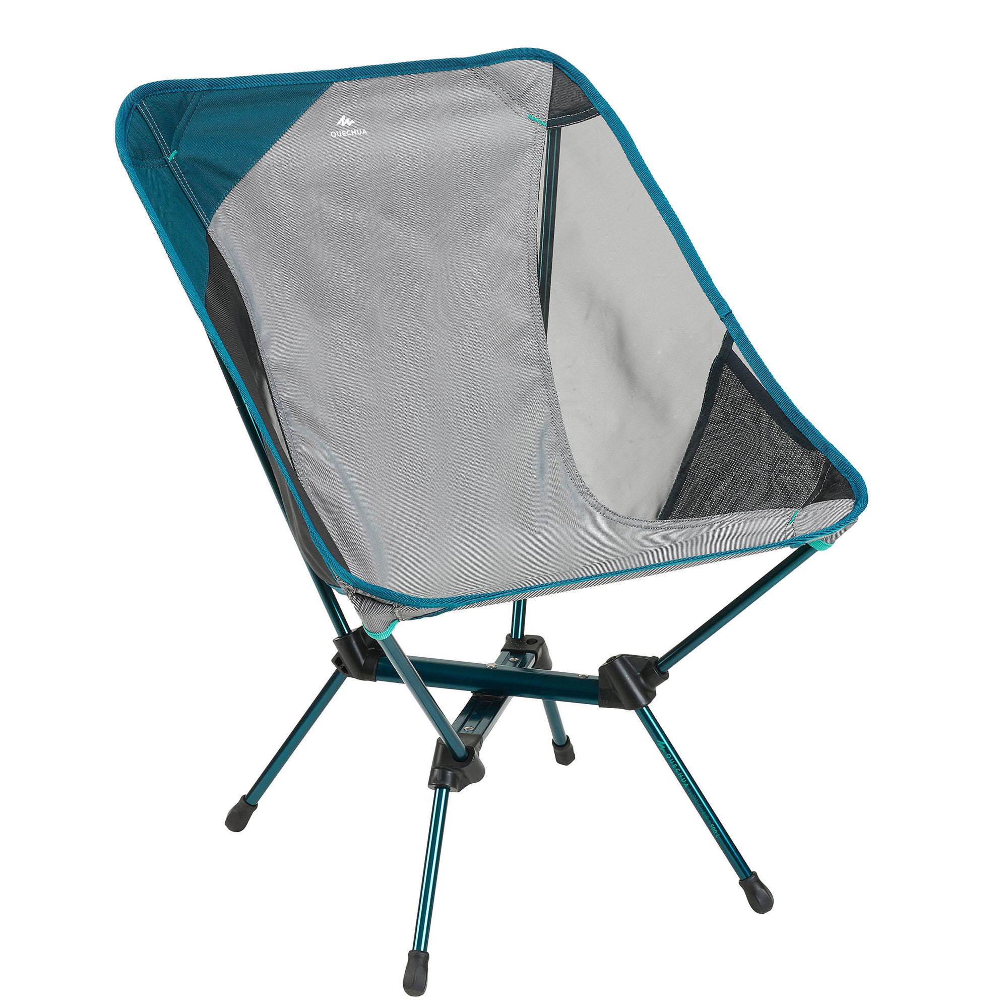 Quechua MH500 Compact Folding Camping Chair - Lightweight & Portable Outdoor Chair for Hiking, Backpacking, Picnics & Beach | Perfect for Camping, Travel & Outdoor Adventures