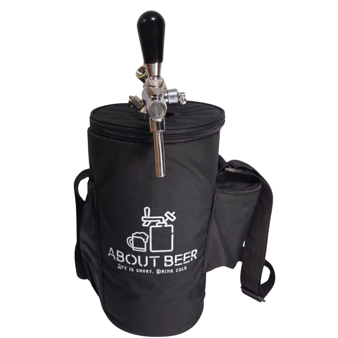 5L Vacuum Beer Keg Transport Bag for Home & Outdoor Use