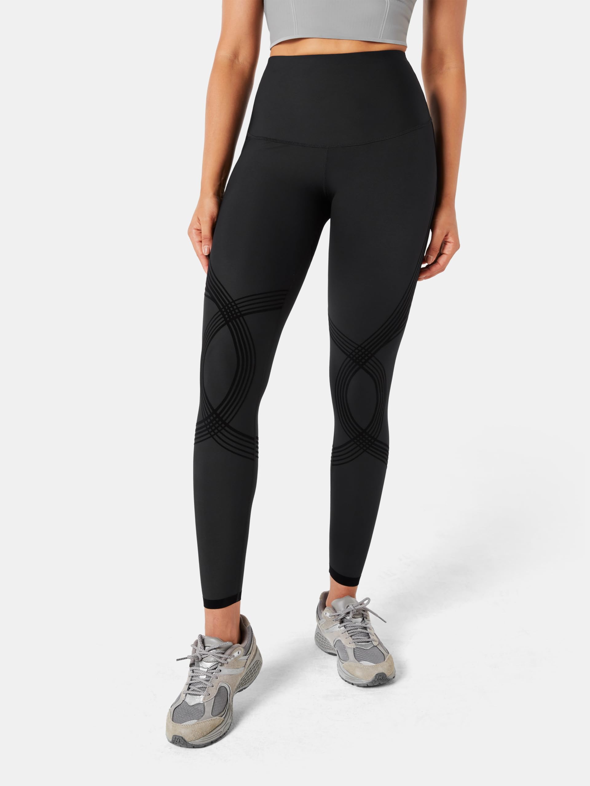 Fanka High Waisted Yoga Pants for Women - Compression Sculpting Leggings with Side Pockets, Non See Through & Reversible - Perfect for Workout, Running & Lounge Wear