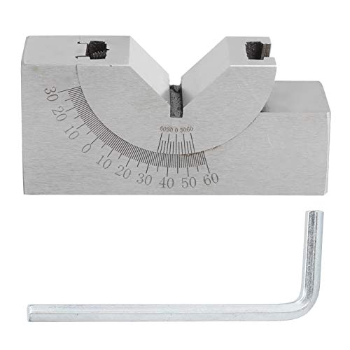 Precision Micro Angle Gauge - Adjustable Angle V Block Tool for Milling, Lathe & Woodworking | Perfect for Metalworking, DIY Projects & Professional Workshops