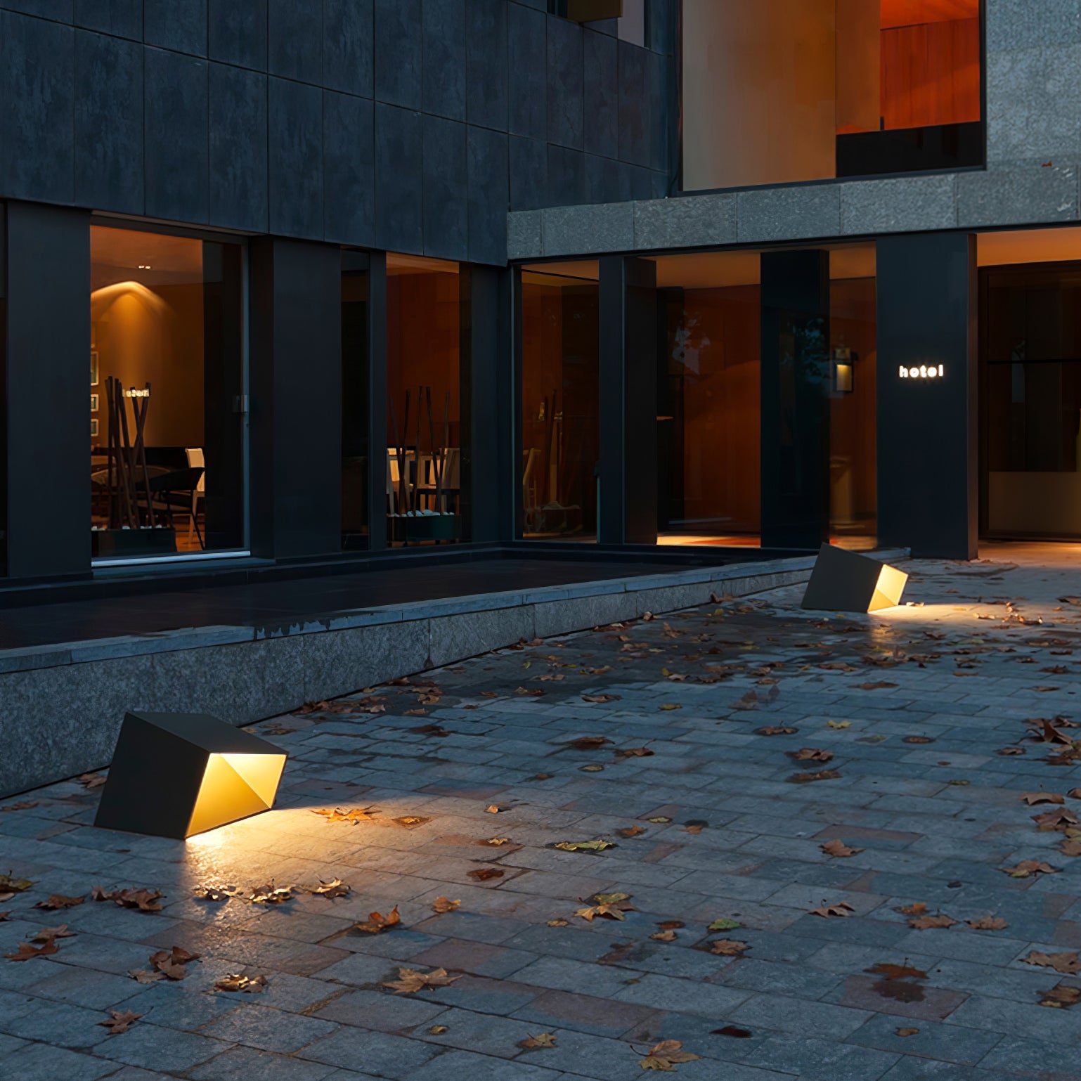 Solar Powered LED Cube Garden Lights - Waterproof Outdoor Decorative Lighting for Patio, Yard, Pathway & Landscape - Warm White & Cool White Options