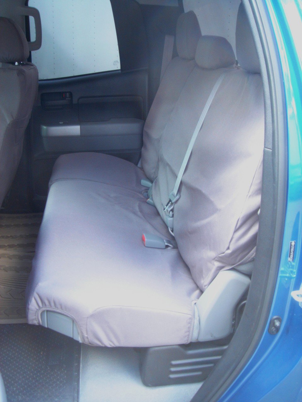 Premium Durafit Seat Covers - Custom Fit for Toyota Tundra Double Cab (2-Row Set) | Waterproof & Durable Protection for Truck Seats | Perfect for Off-Roading, Work & Family Adventures