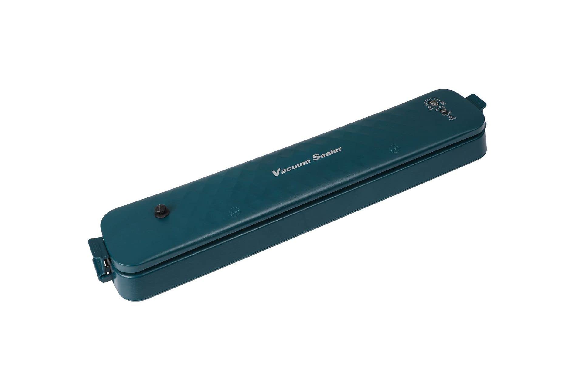 Automatic Vacuum Sealer Machine for Food Preservation - Dual Mode (Seal & Vacuum) | Works with Dry/Wet/Soft/Powder Foods | One-Touch Operation with Lock Fresh Technology | Includes Universal Vacuum Bags (Green) | Perfect for Meal Prep, Sous Vide & Long-Term Food Storage
