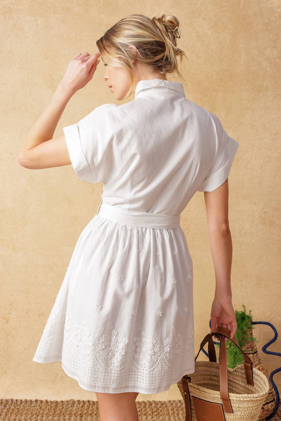 Feel the Vibe Woven Mini Dress - Stylish Summer Outfit for Beach Parties & Date Nights