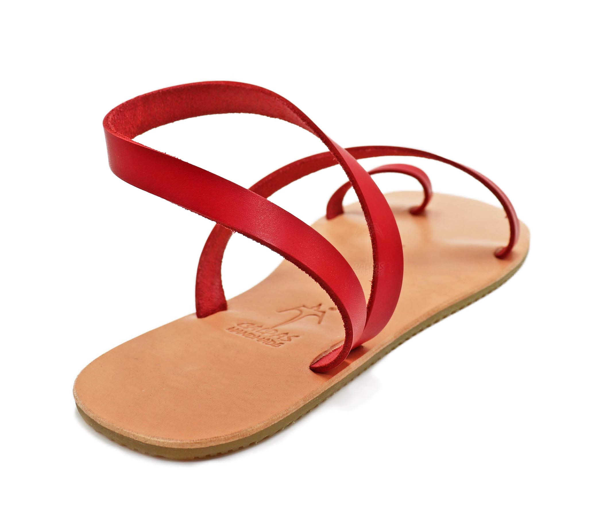 Minimalist Leather Barefoot Sandals for Men - Comfortable Greek Style Gay Sandals - Perfect for Beach, Vacation & Summer Walking - BALI