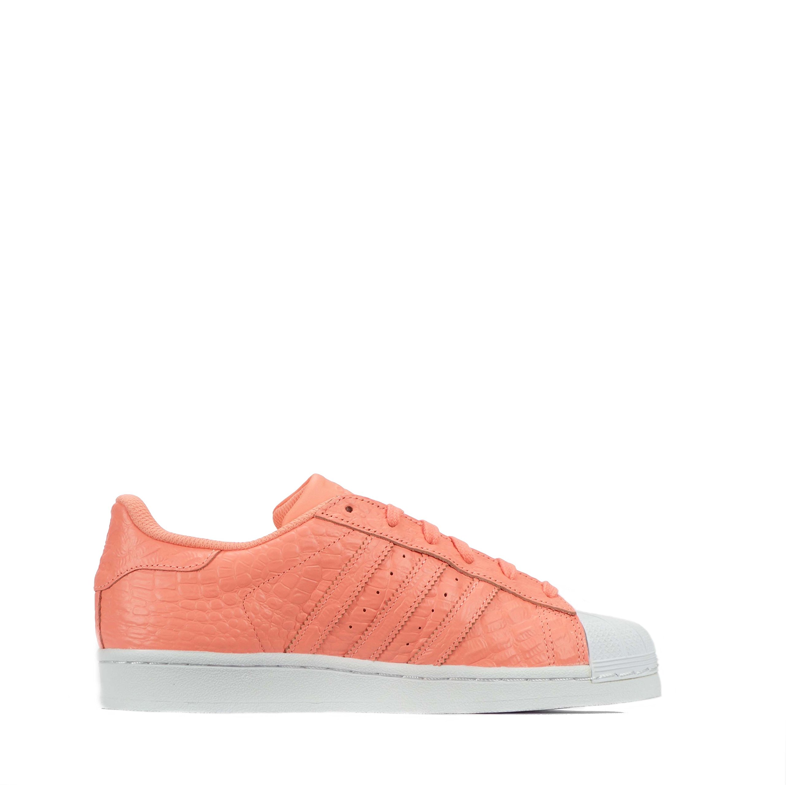 adidas Originals Superstar Women's White Leather Sneakers - Classic Low-Top Fashion Shoes for Casual Wear, Street Style & Everyday Comfort