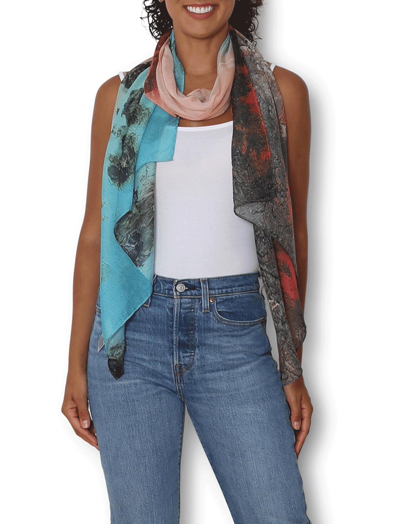 The Artists Label Kimberley Scarf - Stylish & Soft Fashion Accessory for Women - Perfect for Casual Outfits, Office Wear & Special Occasions