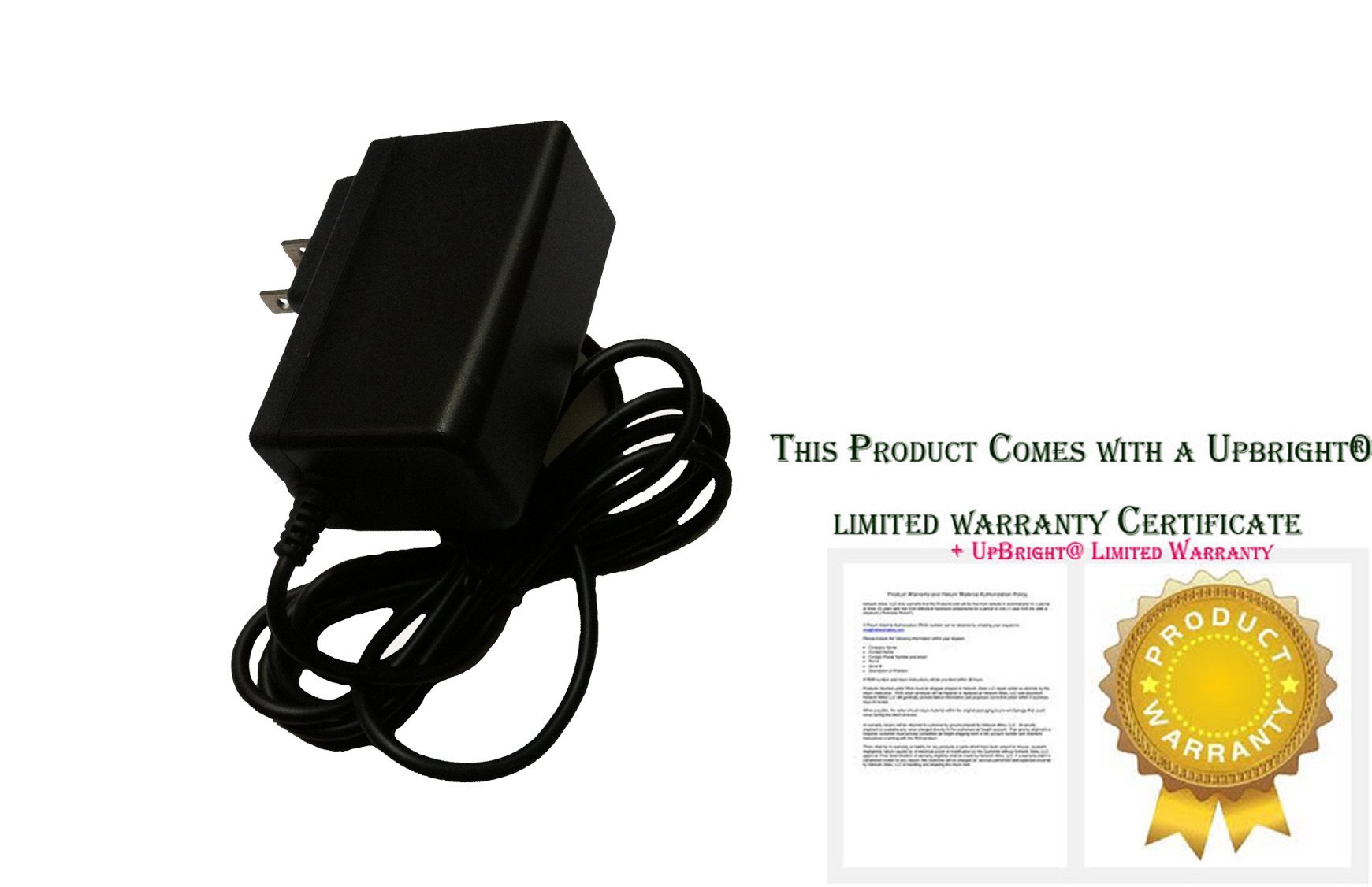 UpBright 12V AC/DC Adapter Replacement for Lorex LH050 Series DVR & LWU3620-C Wireless Security Camera - 12VDC 2A Power Supply Cord - Perfect for Home & Office Security Systems