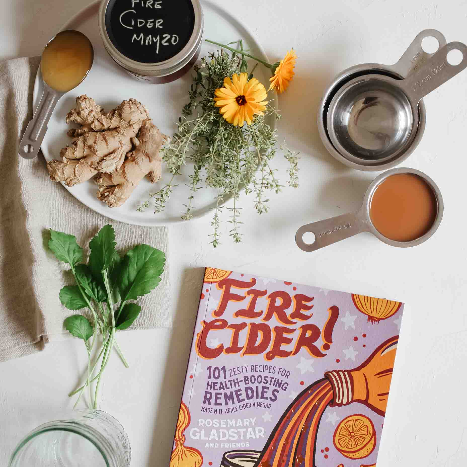 Fire Cider! 101 Zesty Recipes for Immune-Boosting Health Remedies - Natural Cold & Flu Relief, Digestive Aid & Wellness Tonic for Home Use