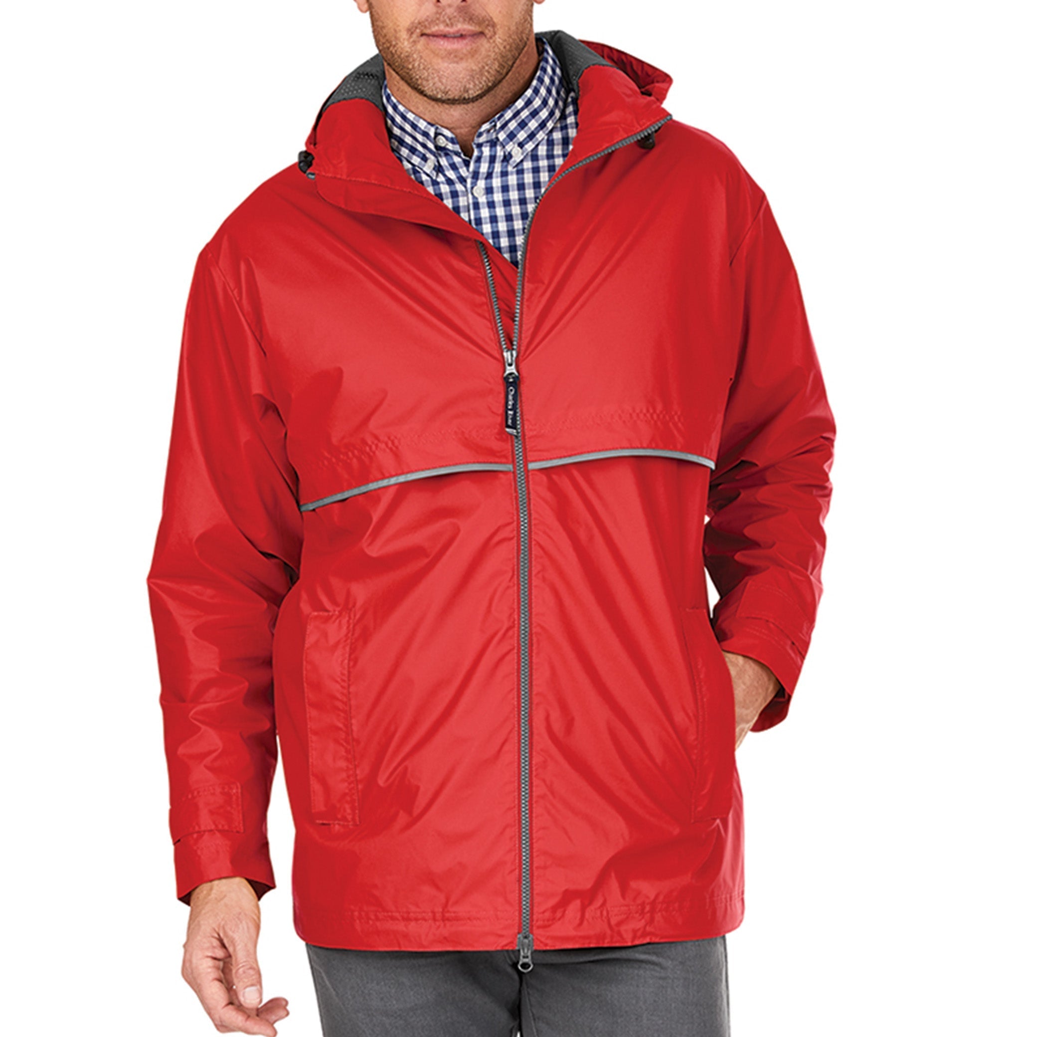 Charles River New Englander Waterproof Rain Jacket for Men & Women | Lightweight Windbreaker for Hiking, Camping & Outdoor Activities