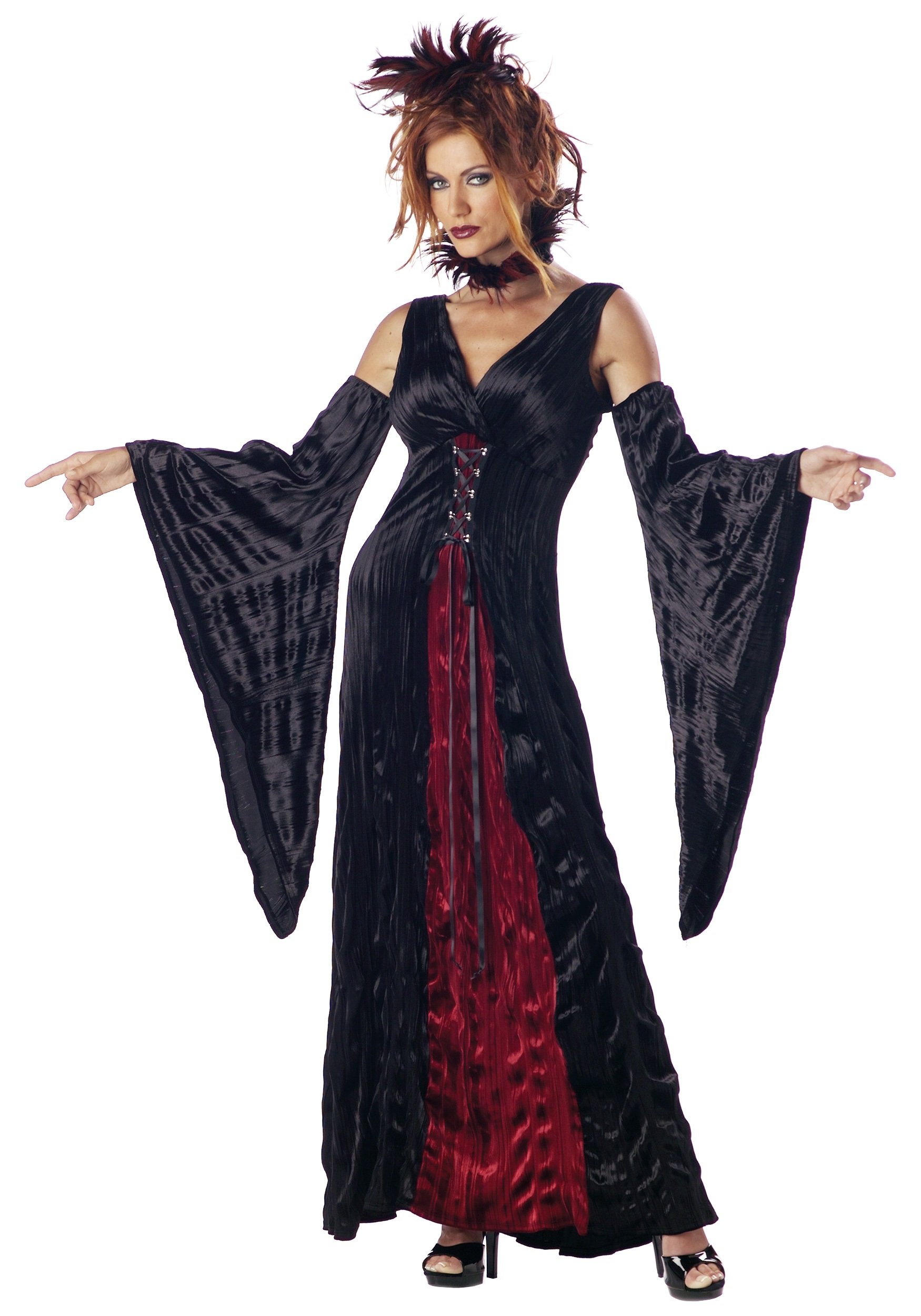 California Costumes Women's Vampire Mistress Halloween Costume - Sexy Gothic Dress for Cosplay, Halloween Parties & Themed Events