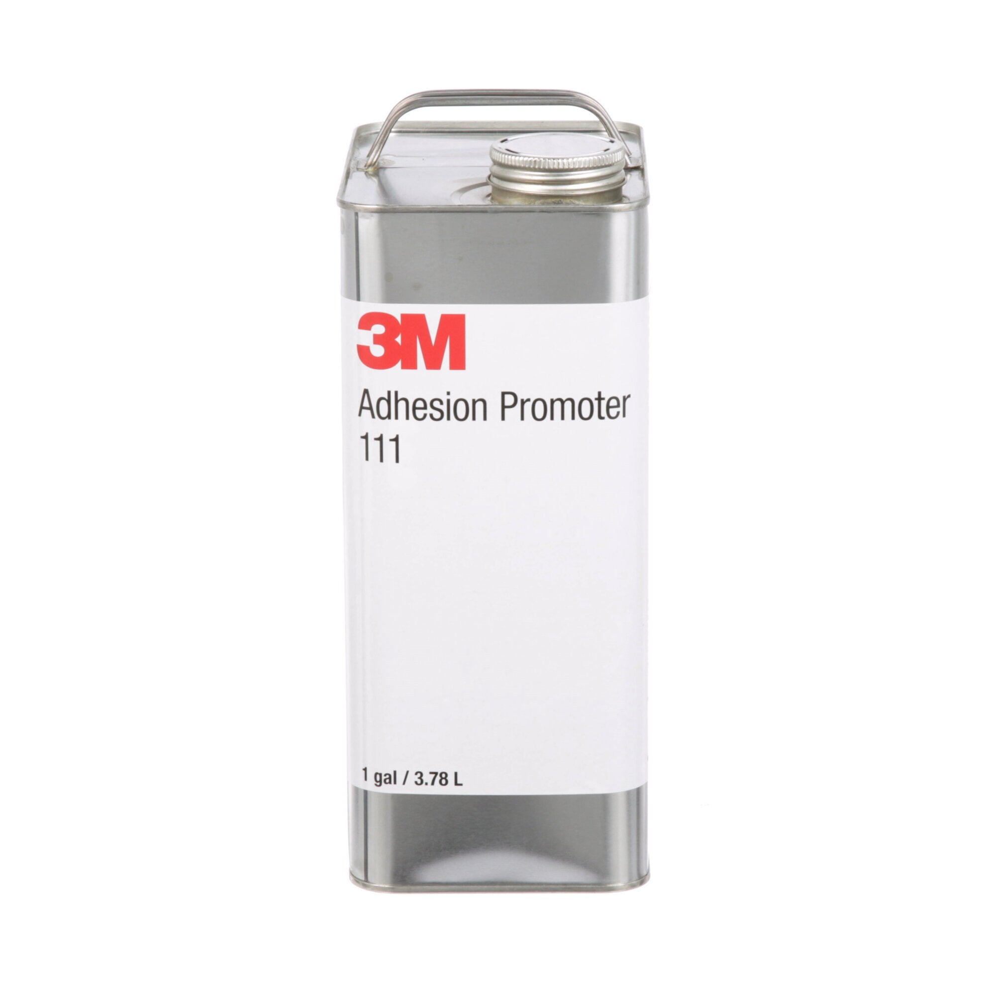 3M Adhesion Promoter 111 - Clear Automotive Primer for Plastic & Metal - 1 Gallon Can - Perfect for Auto Body Repair, Plastic Bumper Bonding & DIY Projects