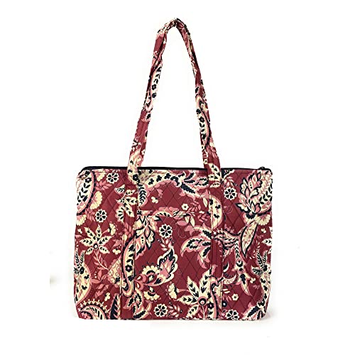 Small Paisley Burgundy