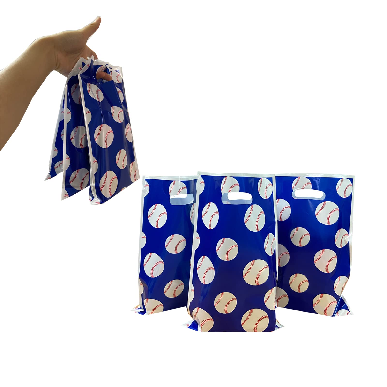 LYST 30PCS Baseball Themed Party Favors - Goodie Bags for Kids, Boys & Girls Team Gifts - Perfect for Birthday Parties, Snacks, Candy & Treats - Great for Baseball Games, Team Celebrations & School Events