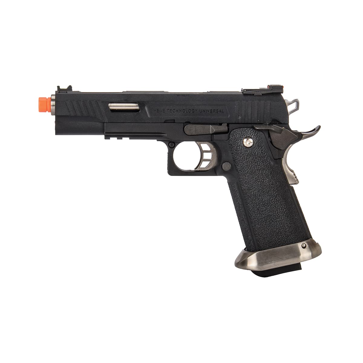 WE Tech Hi-Capa 5.1 T-Rex Competition Gas Blowback Airsoft Pistol - High Performance GBB Airsoft Gun for Competitive Shooting & Training