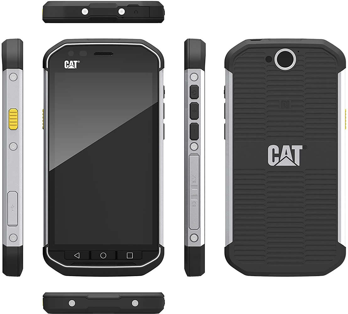 Refurbished CAT S40 Rugged Smartphone - Unlocked, Waterproof & Shockproof for Outdoor Adventures, Construction & Harsh Environments