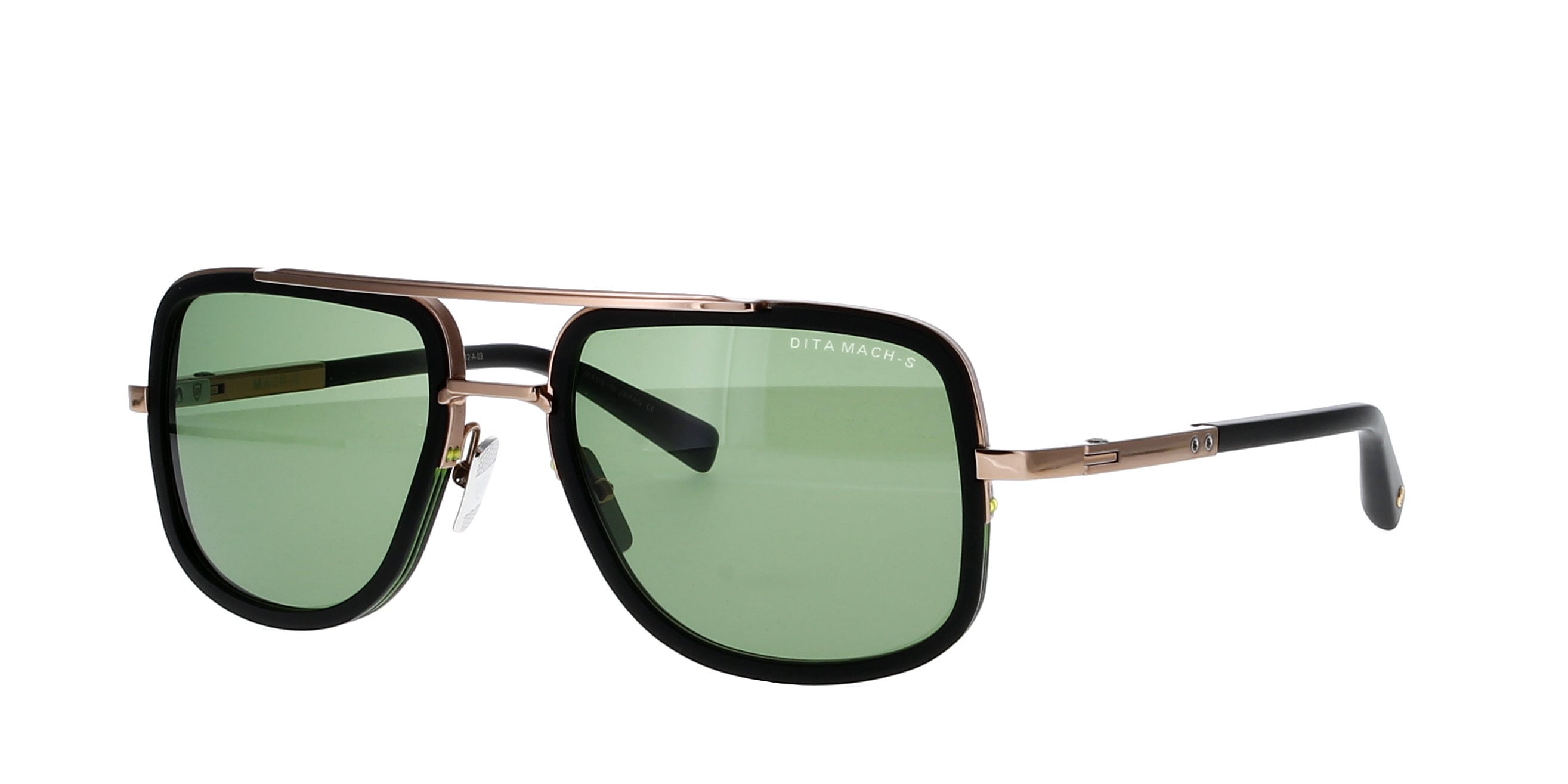Dita Mach S DTS412 Sunglasses - Polarized Aviator Style for Men & Women - UV Protection & Anti-Glare - Perfect for Driving, Outdoor Sports & Fashion