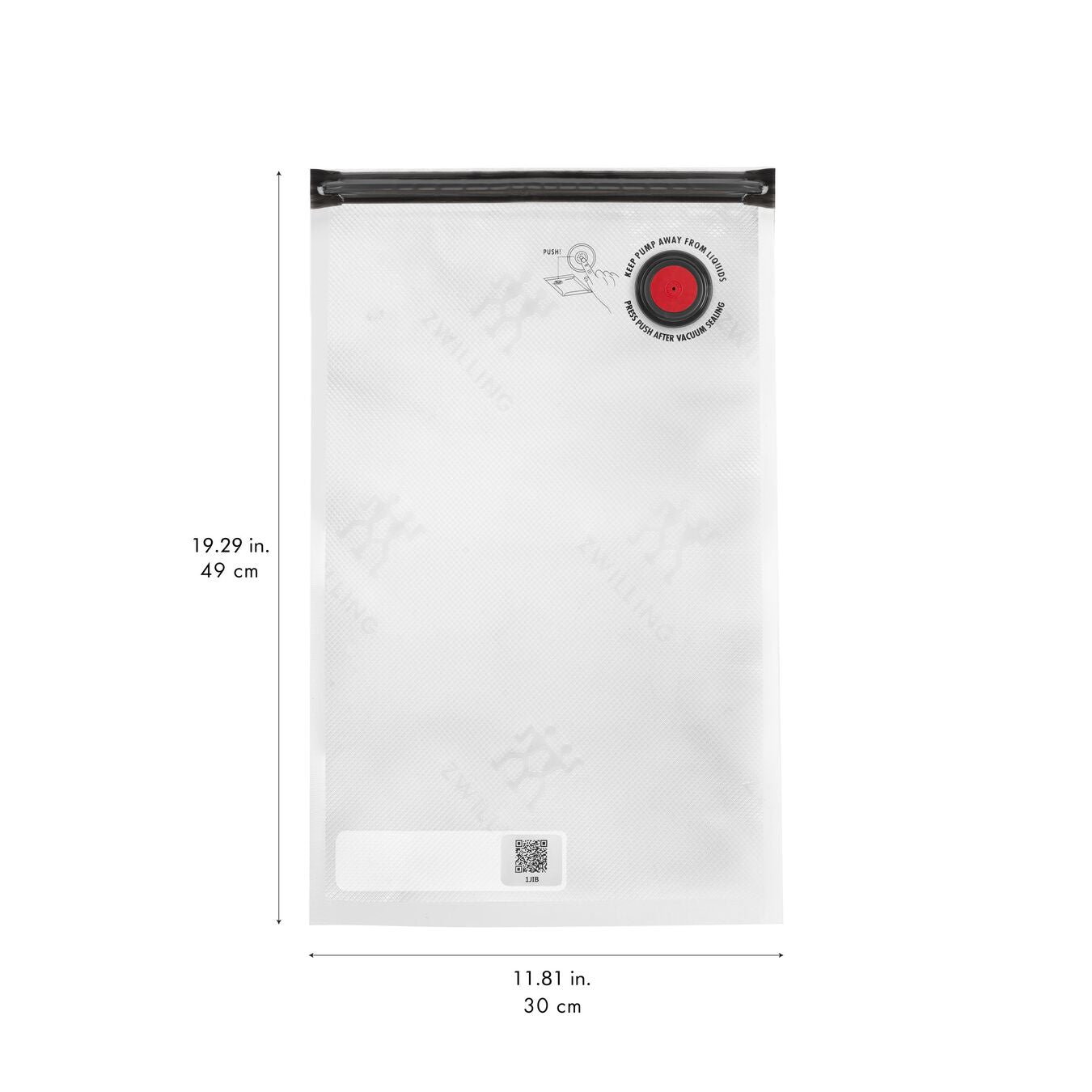 ZWILLING Fresh & Save Vacuum Sealer Bags for Food Storage | Airtight Kitchen Vacuum Seal Bags | Perfect for Meal Prep, Sous Vide & Freezer Organization (10 Count)