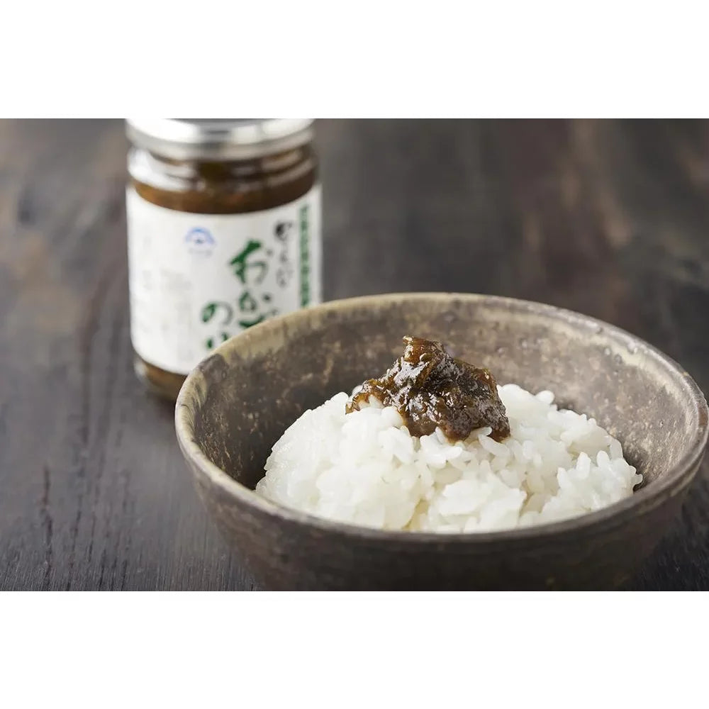 Premium Matsuo Natural Tsukudani White Shrimp & Kombu Seaweed Paste 140g - Authentic Japanese Seasoning for Rice, Noodles & Sushi - Gluten-Free Umami Flavor Enhancer