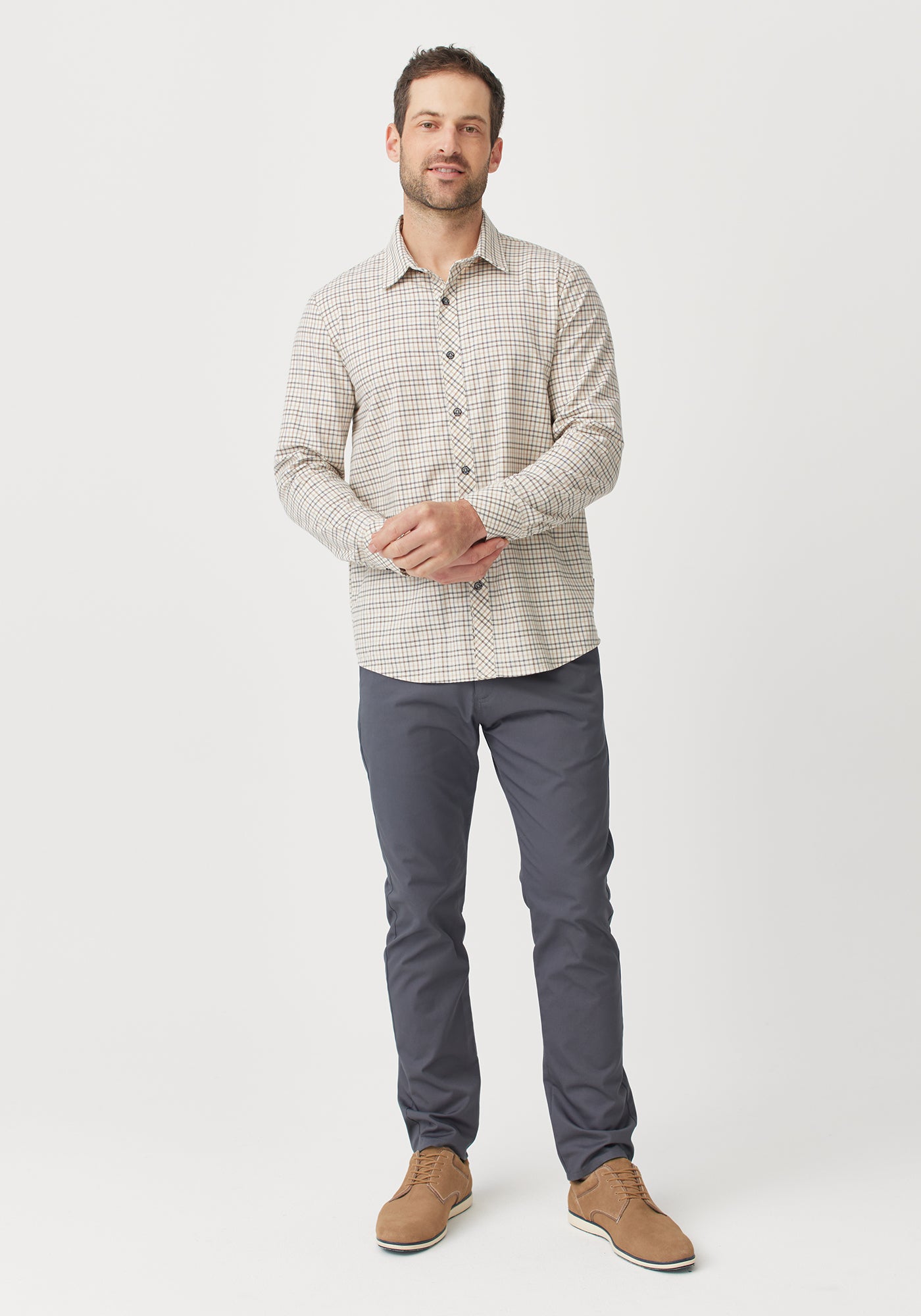 Archie Shirt 9606C - Premium Men's Casual Button Down Shirt for Business & Everyday Wear | Office, Date Night & Weekend Outfits