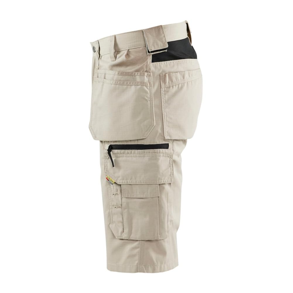 BLAKLADER Men's 1692 Ripstop Cargo Shorts - Durable Work Shorts with Utility Pockets for Outdoor Activities, Hiking & Construction Work