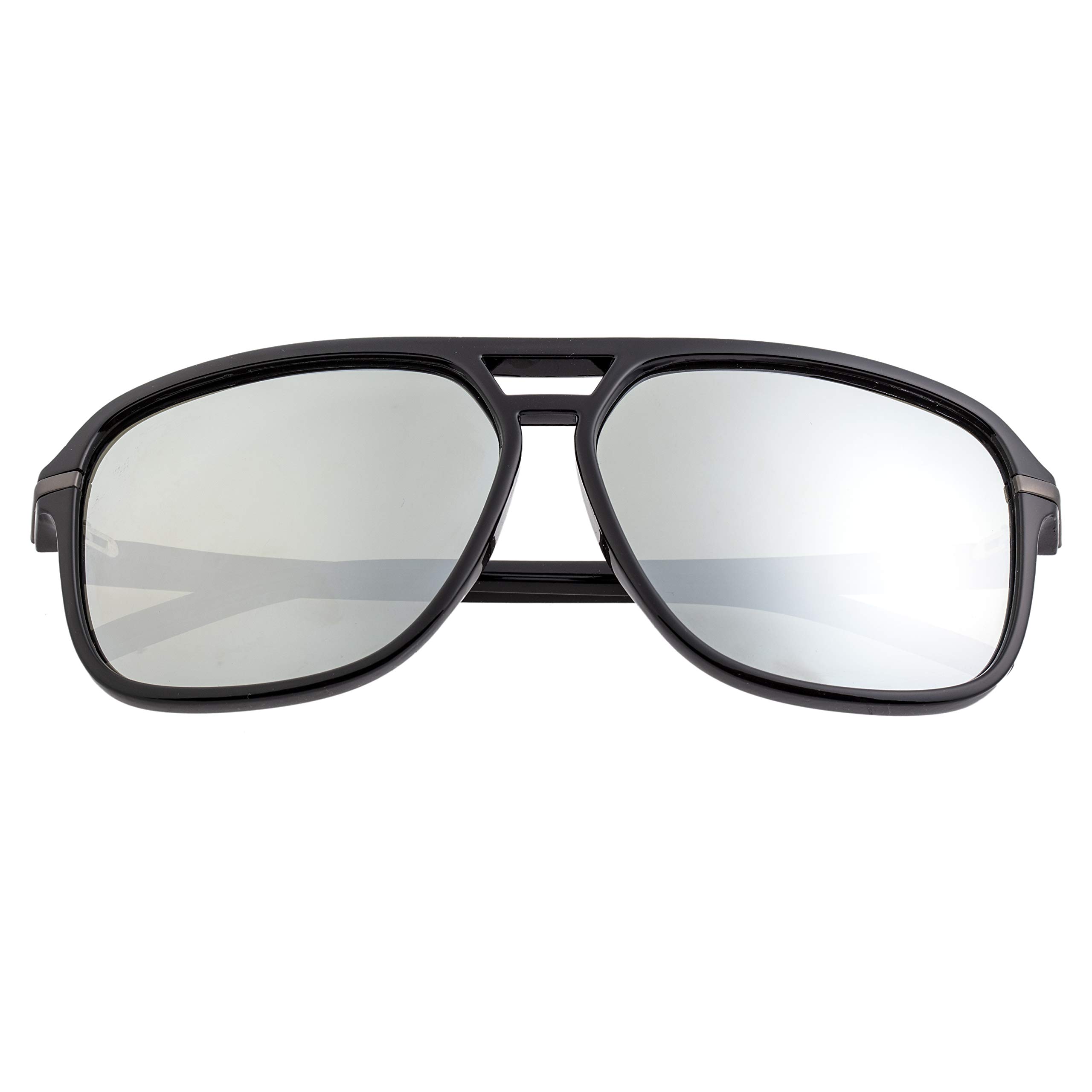 Simplify Reed Mirror Coating Aviator Pilot Sunglasses for Men & Women - UV Protection Classic Retro Style - Perfect for Driving, Outdoor Sports & Fashion Accessories
