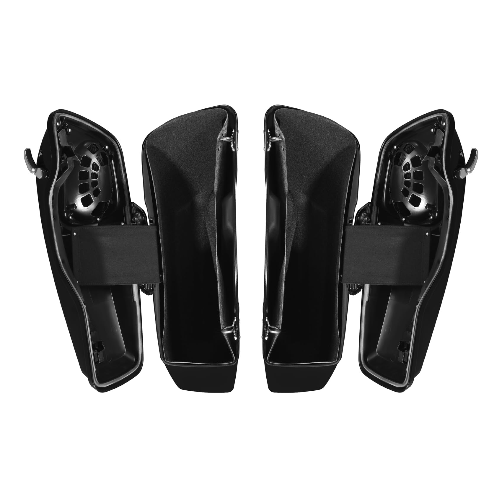 Premium TCMT Hard Saddlebags with 5 x 7