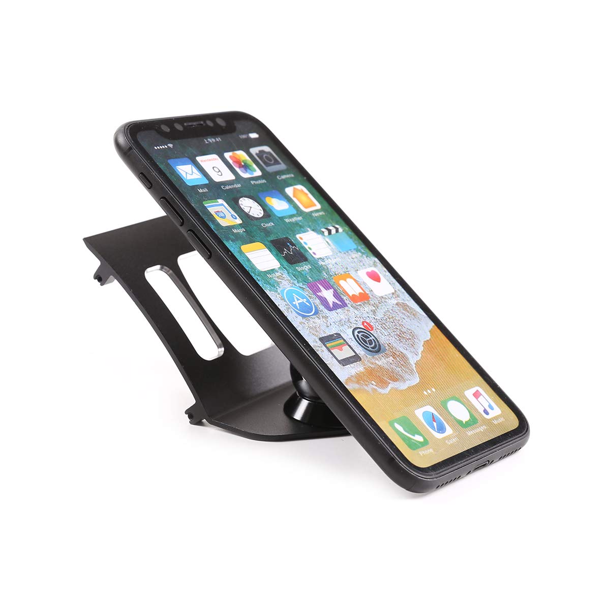 BMW X3 X4 F25 F26 2010-2016 Aluminum Alloy Car Phone Mount - 3 Colors (Black) - Universal Air Vent Phone Holder for Navigation & Hands-Free Driving - Perfect for Road Trips & Daily Commutes