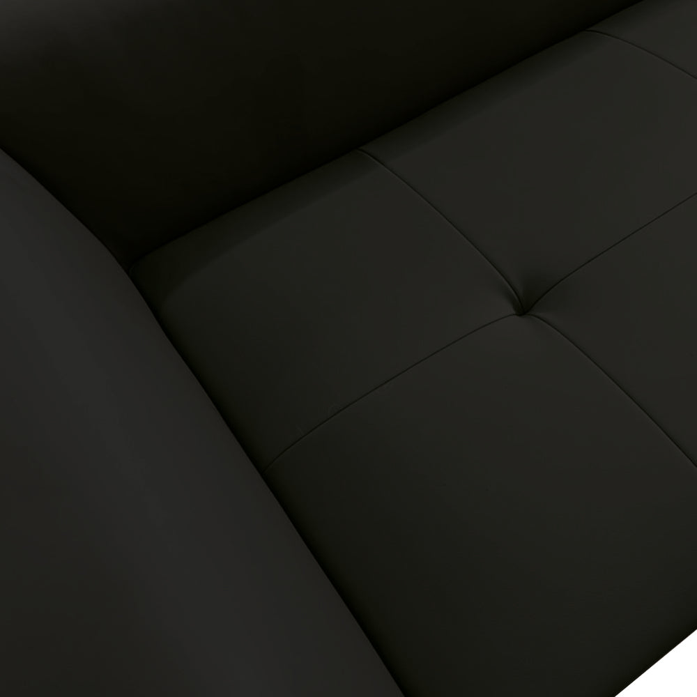 Stylish Hemlock Right Chaise Sofa - Modern Sectional Couch for Living Room, Lounge & Home Theater - Comfortable Fabric Upholstered Furniture for Relaxing & Entertaining