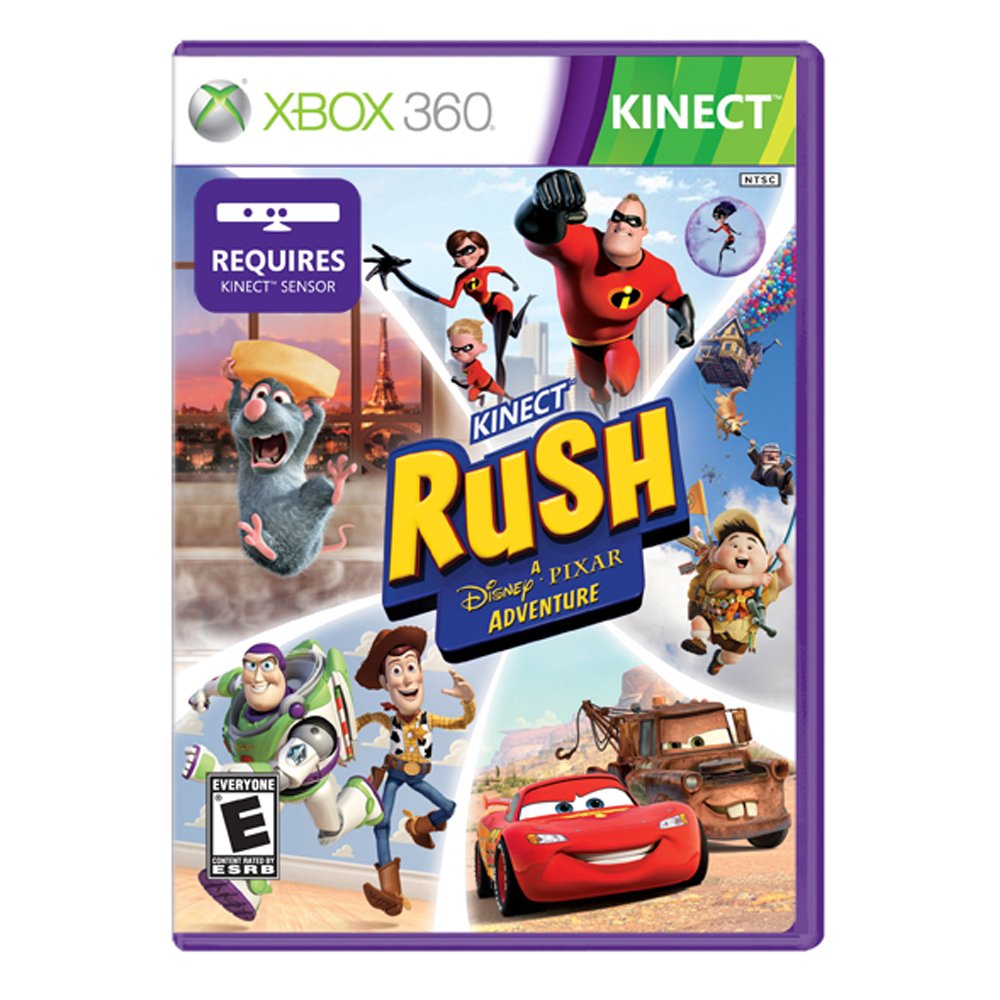 Kinect Rush: A Disney Pixar Adventure - Xbox 360 Game | Family-Friendly Motion Control | Play with Disney Characters | Perfect for Kids' Parties & Family Game Nights