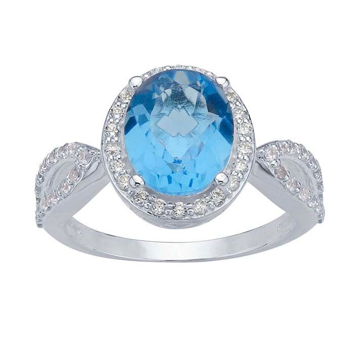 10x8mm Sterling Silver Oval Semi Mount Engagement Ring - Faceted 4 Prong Setting, Size 8 - Perfect for Wedding Proposals, Anniversary Gifts & Bridal Jewelry