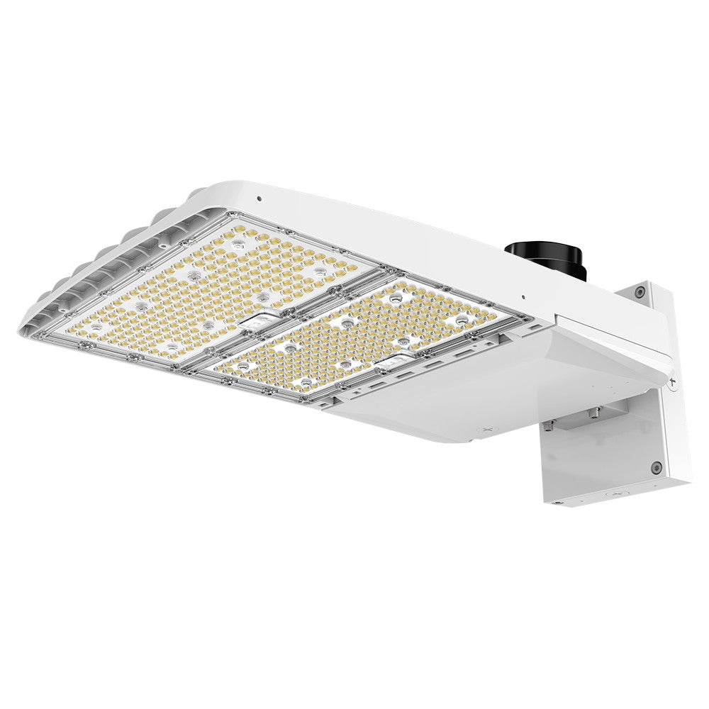 Vela III LED Parking Lot Light - 46,600 Lumens, 4W Selectable, 3 CCT Options, Type III, 120-277V (1000W Equivalent) - Durable Outdoor Lighting for Parking Lots, Warehouses & Commercial Areas