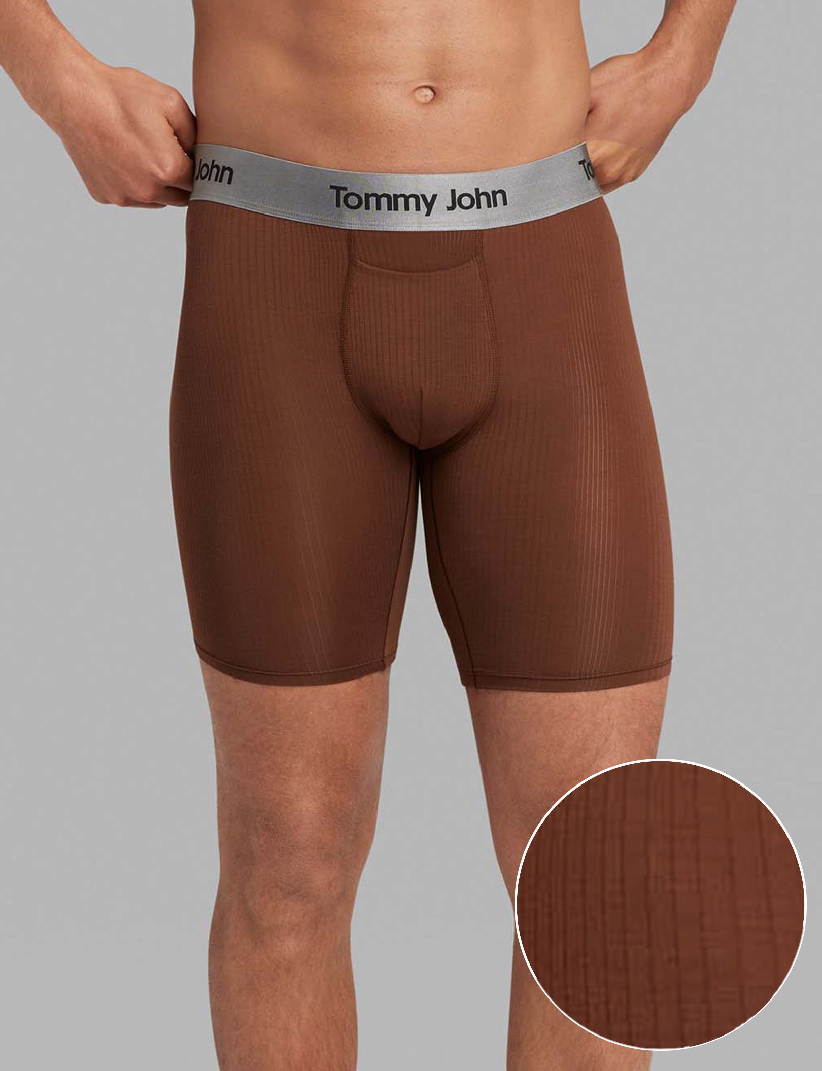 Premium Second Skin Luxe Rib Boxer Briefs - 8-Pack of Ultra Soft Men's Underwear for All-Day Comfort | Perfect for Workout, Lounge & Everyday Wear