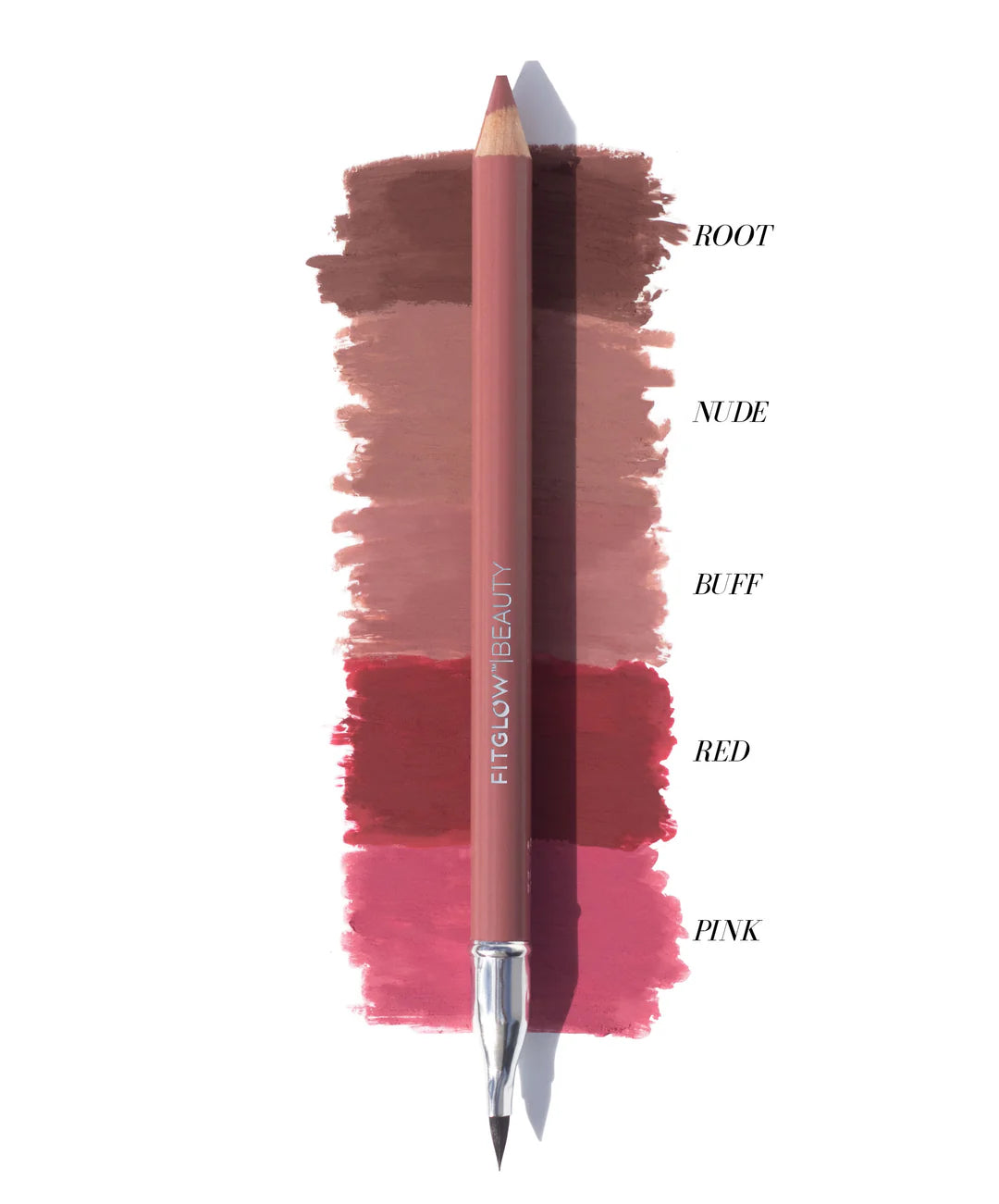 Fitglow Beauty Vegan Lip Liner - Cruelty-Free & Natural Lip Pencil for Long-Lasting Definition | Perfect for Everyday Wear, Special Occasions & Makeup Looks