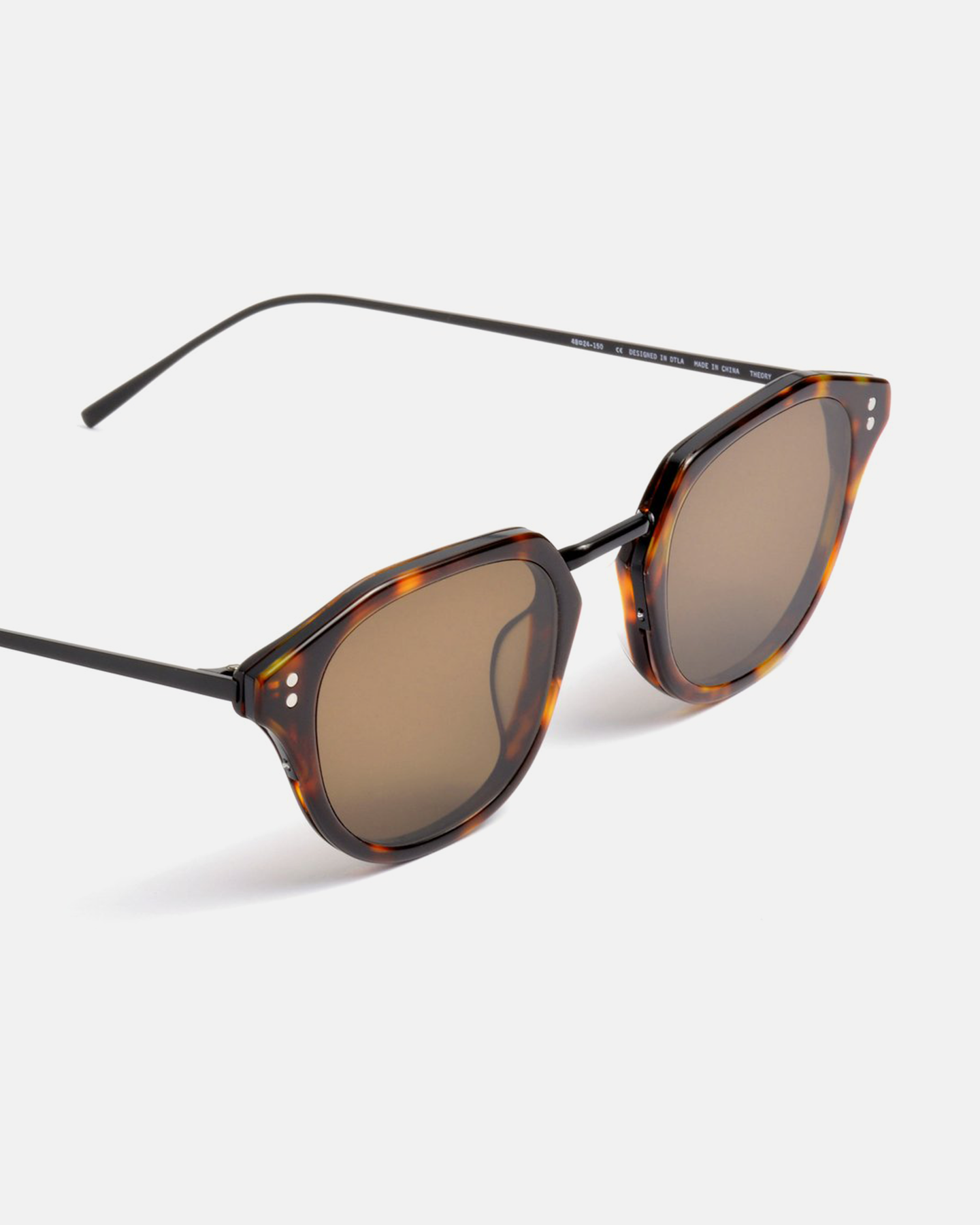 Akila Theory Polarized Sunglasses Tortoise Shell & Brown Fade - UV Protection for Men & Women - Perfect for Driving, Beach & Outdoor Activities
