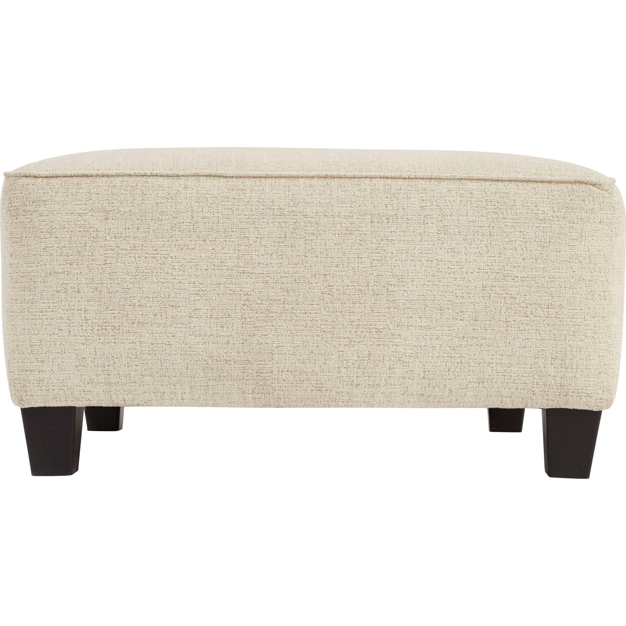 Abinger Oversized Accent Ottoman - Large Round Footstool Pouf with Storage, Perfect for Living Room, Bedroom & Home Decor