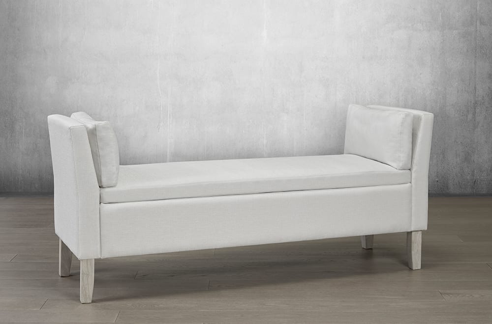 Handcrafted Rosalie Custom Wood Bench - Made in Canada - Perfect for Entryway, Living Room & Bedroom Decor