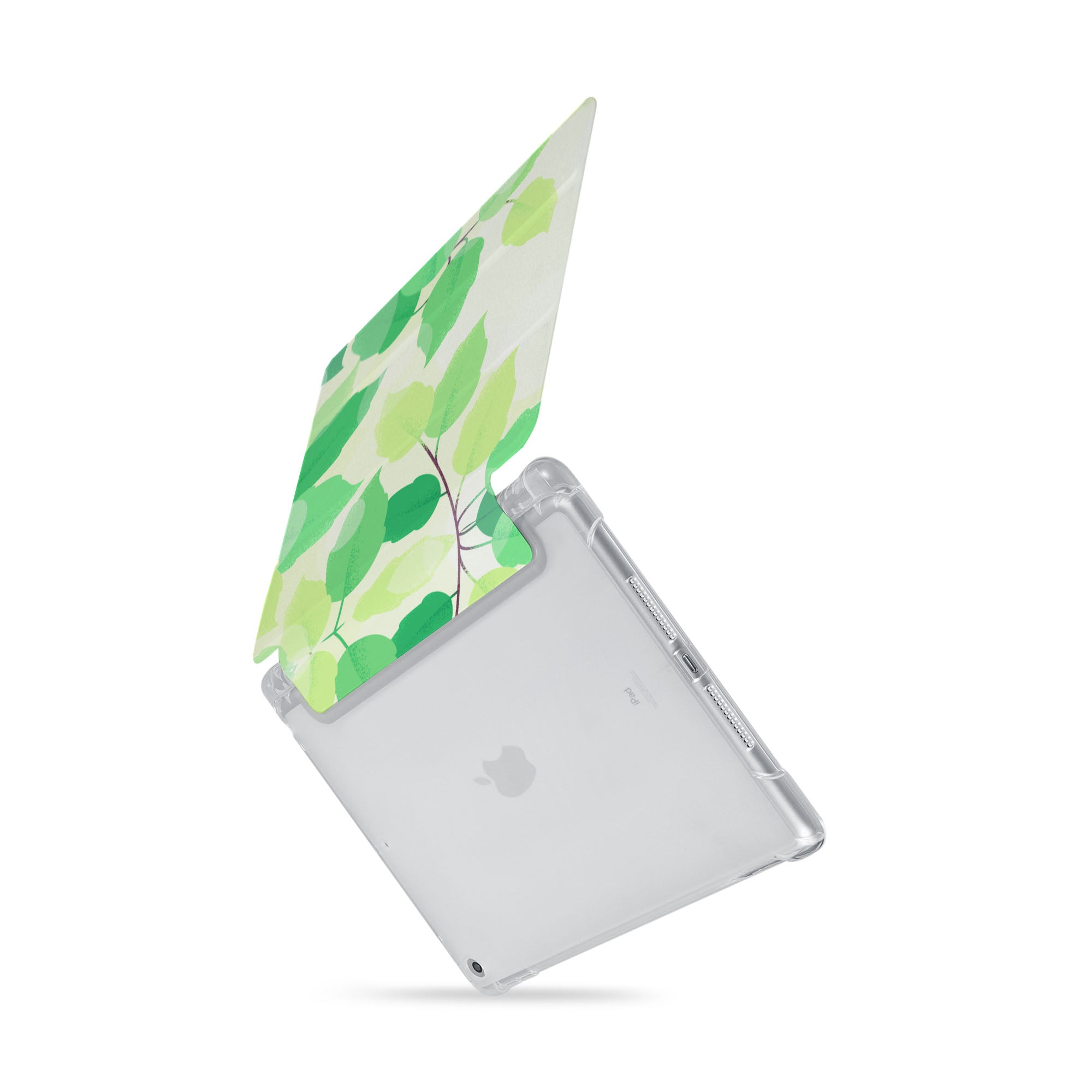 iPad See-Through Clear Case - Slim Protective Cover for iPad (6th/7th/8th/9th Gen) | Scratch-Resistant & Lightweight Design | Perfect for Work, School & Travel
