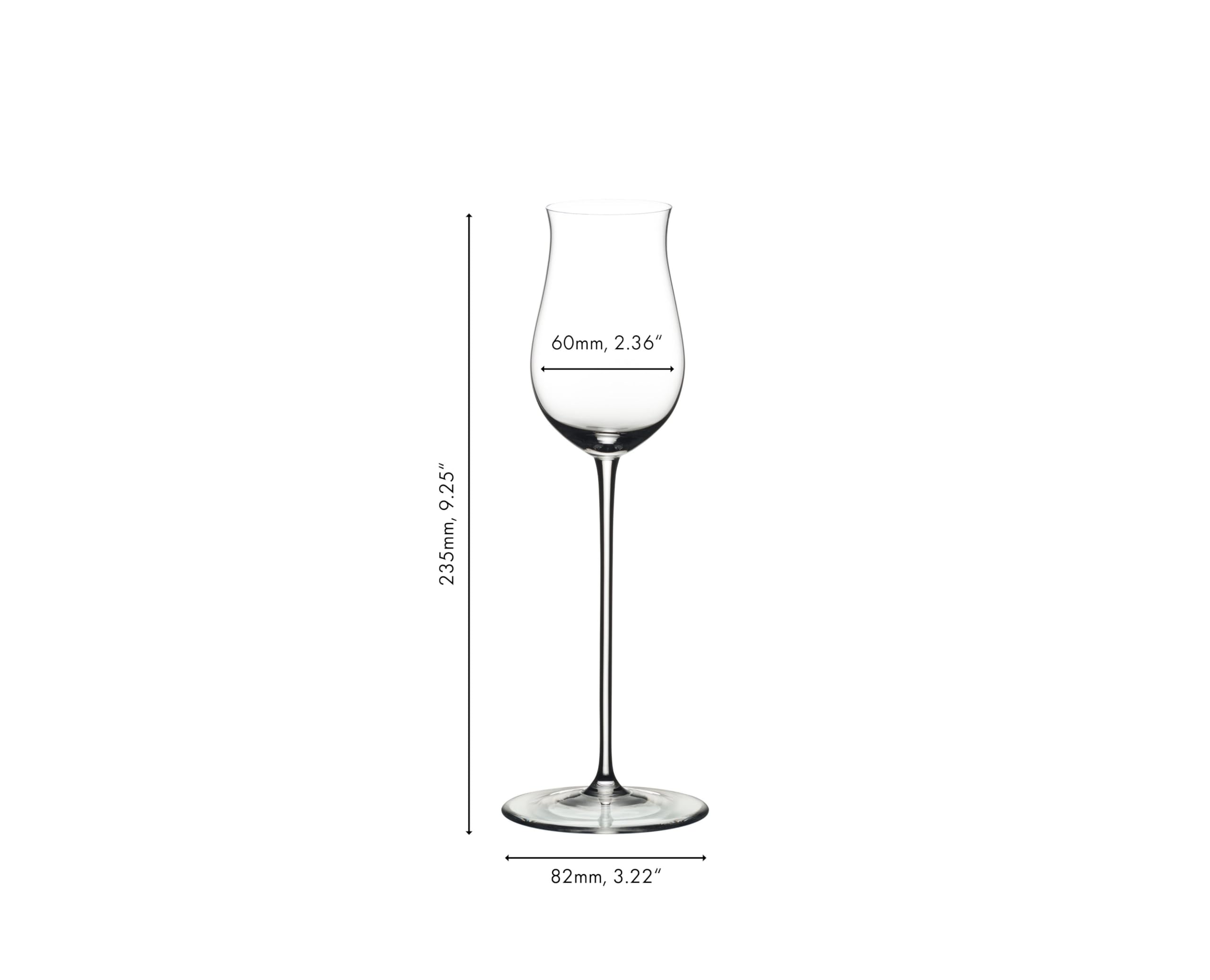 Riedel 6449/71 Veritas Spirits Glass Set of 2 - Premium Crystal Whiskey Glasses for Bourbon, Scotch & Cocktails - Elegant Home Bar & Gift Set for Entertaining