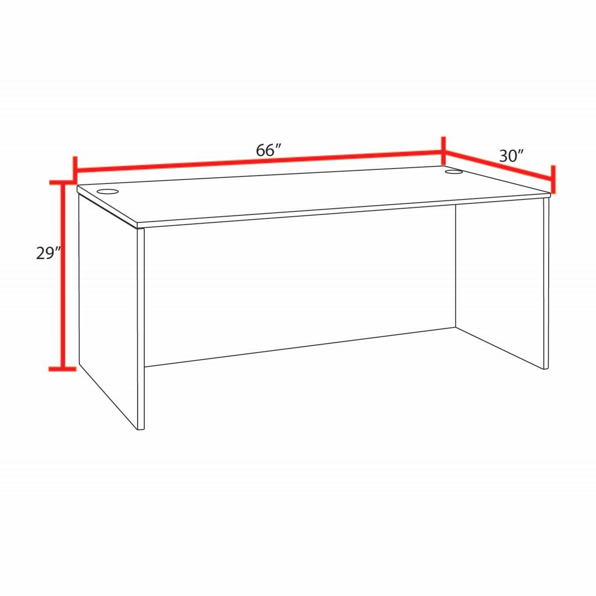 Regency Desk Shell Legacy 66