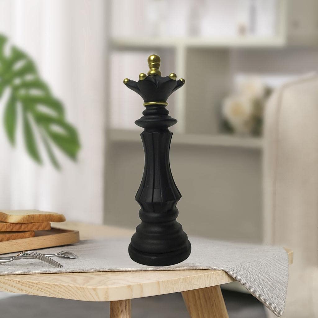 Artistic Chess Pieces Set - Handcrafted Sculpture Chessmen for Board Games, Unique Ornament Statue for Home Decor, Perfect Gift for Chess Enthusiasts and Collectors